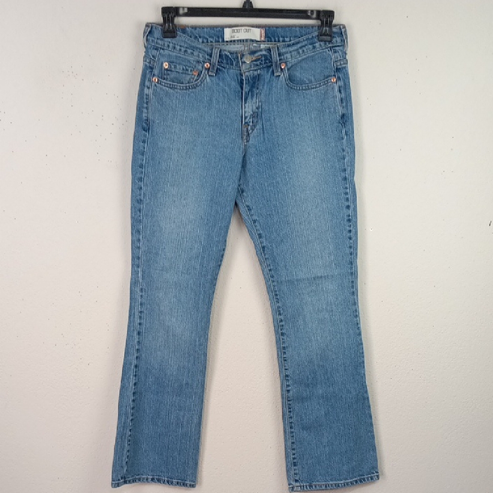 Levis Women's 515 Vintage Y2K Bootcut Mid-rise Blue Jeans sz 10